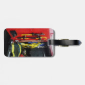 Feuerwehrausrüstung Gepäckanhänger (Rückseite horizontal)