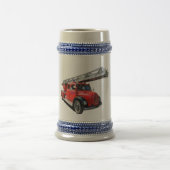 Feuerwehrauto Bierglas (Mittel)