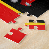 Feuerwehrauto Feuerwehrmann Personalisierter Kinde Puzzle (Seite)
