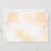 Feuerwehrauto Motor 1. Geburtstag Party Foto Einladung (Rückseite)