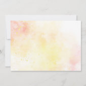 Feuerwehrauto Motor 1. Geburtstag Party Foto Einladung (Rückseite)