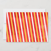 Feuerwehrauto Motor Geburtstag Vielen Dank Einladung (Rückseite)