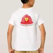Feuerwehrauto-Motor T-Shirt (Rückseite)
