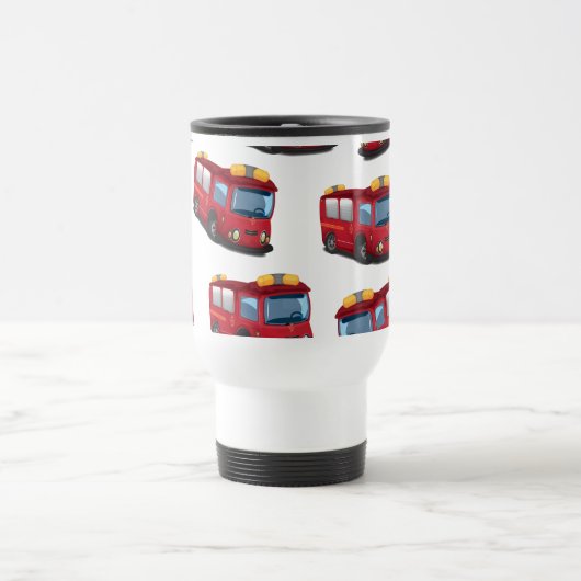 Feuerwehrauto Reisebecher (Mittel)
