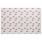 Feuerwehrautos & Sterne Kinder Stoff (Fat Quarter (45,7 x 55,9 cm))