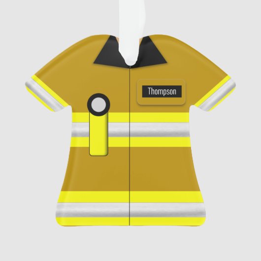 Feuerwehrberuf Ornament (Vorderseite)