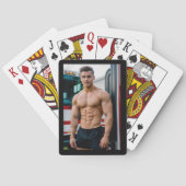 Feuerwehrbodybuilder | Spielkarten (Rückseite)