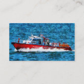 Feuerwehrboot Visitenkarte (Rückseite)