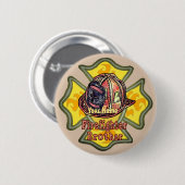 Feuerwehrbruder Button (Vorne & Hinten)