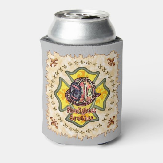 Feuerwehrbruder Dosenkühler (Kanne Rückseite)