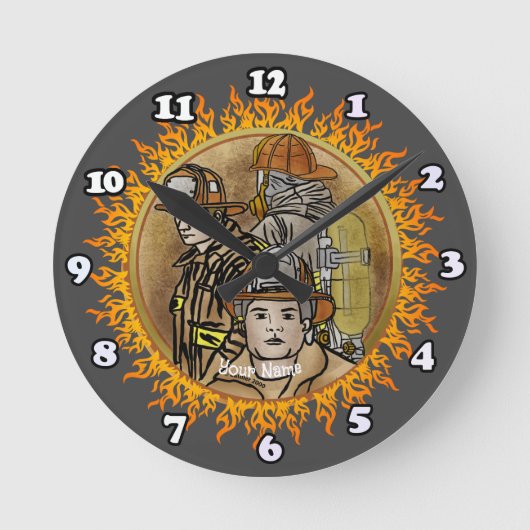 Feuerwehrbrüder Uhr (Vorderseite)