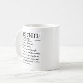 Feuerwehrchef Kaffeetasse (Vorderseite Links)