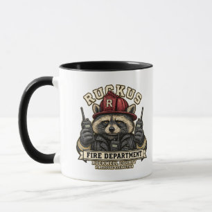 Feuerwehrchef Ruckus Drei Funkgeräte Wiederhole Mi Tasse