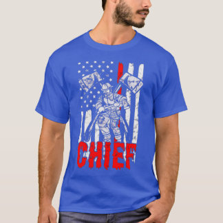 Feuerwehrchef Thin Red Line T-Shirt