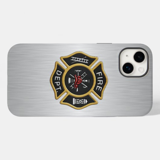 Feuerwehrdeluxe Case-Mate iPhone Hülle (Rückseite (Horizontal))