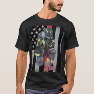 Feuerwehrdenkmal 9/11. T-Shirt