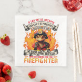 Feuerwehrechsen Serviette (Beispiel)