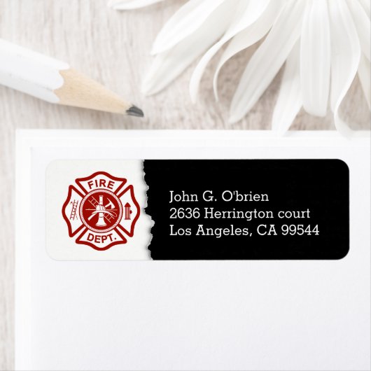 FeuerwehrEmblem | RÜCKSENDEADRESSE (Insitu)