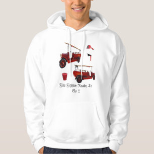 Feuerwehren für das Logo, Hoodie