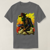 Feuerwehren-Illustration Feuerwehrheldenmarke T-Shirt (Design vorne)
