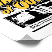 Feuerwehren im Weltraum Poster (Ecke)