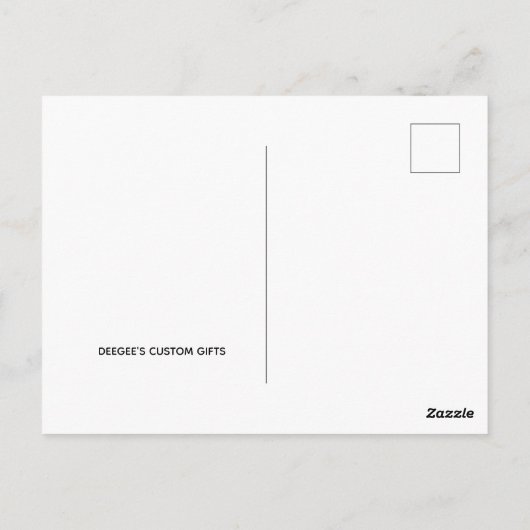 Feuerwehren Postkarte (Rückseite)