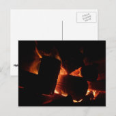 Feuerwehren Winterbrennprotokolle Postkarte (Vorne/Hinten)