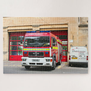 Feuerwehrfahrzeug, Bath, England Puzzle