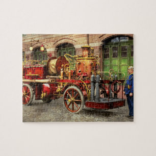 Feuerwehrfahrzeug - Ein elektrischer Motorpumpwage Puzzle