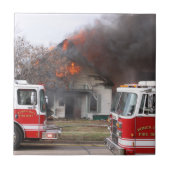 Feuerwehrfahrzeug Fliese (Vorderseite)