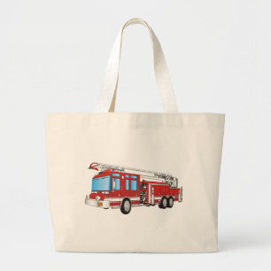 Feuerwehrfahrzeug Jumbo Stoffbeutel