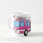 Feuerwehrfahrzeug Kaffeetasse (Vorderseite Links)