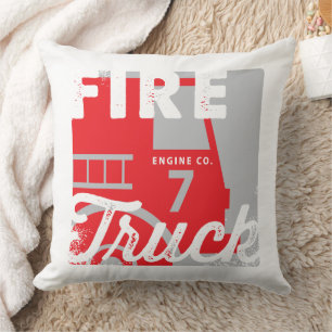 Feuerwehrfahrzeug Kissen