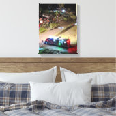 Feuerwehrfahrzeug Leinwanddruck (Insitu (Schlafzimmer))