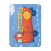 Feuerwehrfahrzeug Magnet (Vertikal)