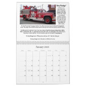Feuerwehrfahrzeuge - 12-monatiger Kalender (Jan 2026)