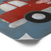 Feuerwehrfahrzeuge 8 X 10 Poster (Ecke)