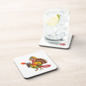 Feuerwehrfahrzeuge Erntedank Türkei Getränkeuntersetzer (Rechte Seite)