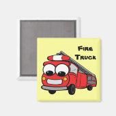 Feuerwehrfahrzeuge - Magnet (Vorderseite/Rückseite)