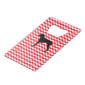 Feuerwehrfahrzeuge rot Zickzack mit Boxer Geldbeutel Flaschenöffner (Rückseite Schrägansicht)