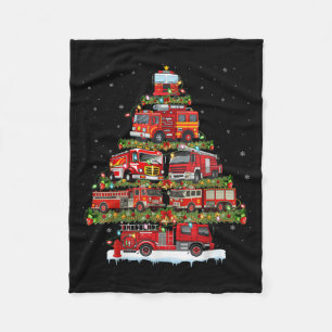 Feuerwehrfahrzeuge Weihnachten Feuerwehr Feuerwehr Fleecedecke