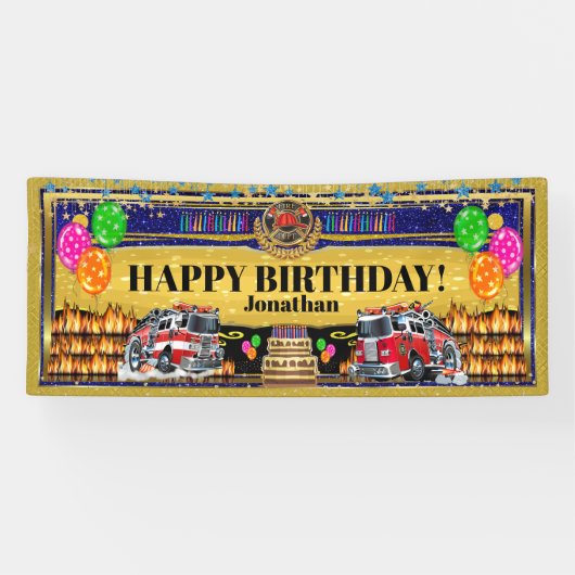 Feuerwehrfest-Banner Banner (Horizontal)