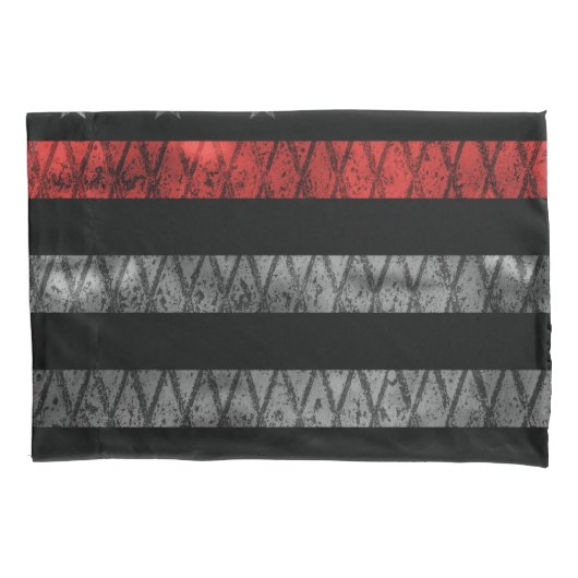 Feuerwehrfeuerflagge Kissenbezug (Vorderseite)