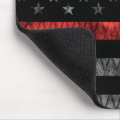 Feuerwehrfeuerflagge Mousepad (Ecke)