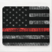 Feuerwehrfeuerflagge Mousepad (Vorne)