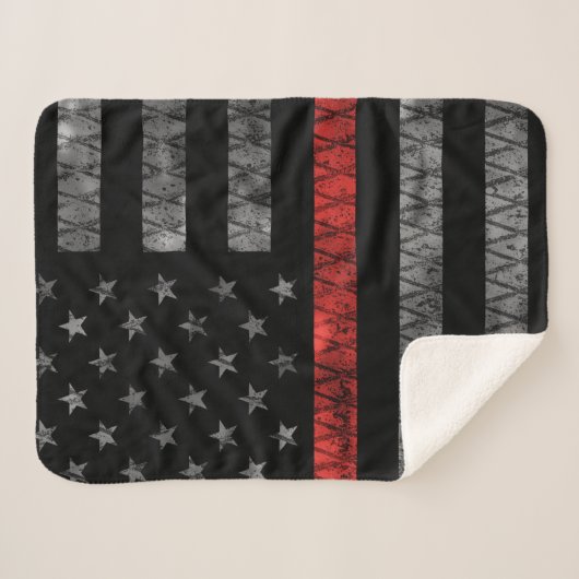 Feuerwehrfeuerflagge Sherpadecke (Vorderseite (Horizontal))