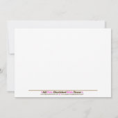 Feuerwehrfeuerwehr Motor Geburtstag Einladung (Rückseite)