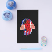 Feuerwehrfeuerwehrfeuerwehrfeuerwehr - rote Linie  Flyer (Einzeln)