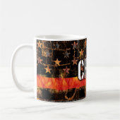 Feuerwehrflagge Kaffeetasse (Links)