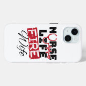 Feuerwehrfrau für Krankenversicherung, Ehefrau und Case-Mate iPhone Hülle (Rückseite (Horizontal))